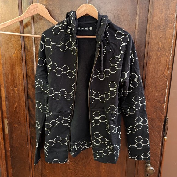 No Nasties Draco Zipper Hoody - Picture 3 of 4